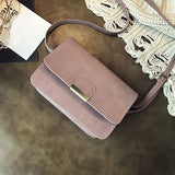 Women PU Leather Retro Small Handbags Shoulder Bag Crossbody Messenger Bags