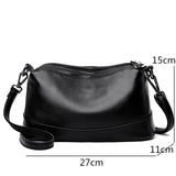 Women Leather Handbags Female Shoulder Bags Cowhide Messenge