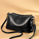 Women Leather Handbags Female Shoulder Bags Cowhide Messenge