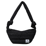 Women Handbag High Space Pad Cotton Feather Down Large Tote Female Shoulder Bags