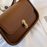 Women PU Leather Shoulder Bags Stylish Handbags Crossbody Messenger Bags