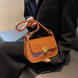 Women High PU Leather Shoulder Bags Stylish Simplicity