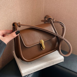 Women PU Leather Shoulder Bags Stylish Handbags Crossbody Messenger Bags