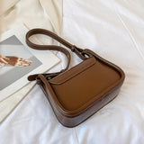 Women PU Leather Shoulder Bags Stylish Handbags Crossbody Messenger Bags