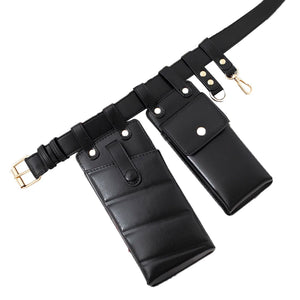 Women Ladies Belt Waist Bags Pure Waist Packs Chest Fanny Belt Bag