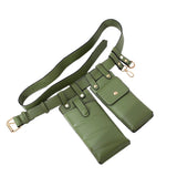 Women Ladies Belt Waist Bags Pure Waist Packs Chest Fanny Belt Bag