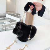 Women Heart-Shaped Chain Shoulder Bag Top Handbag Purse Totes