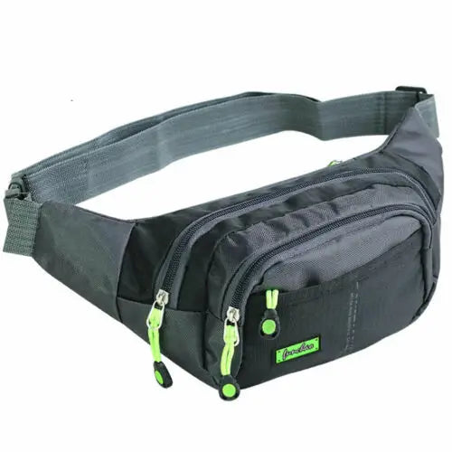 Waterproof Fanny Pack Waist Belt Bag Pouch Travel Sport Hip Money Bag