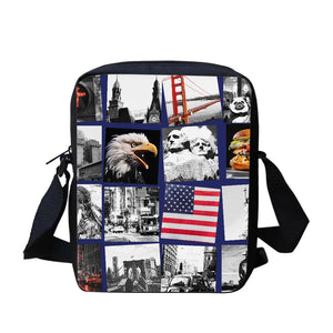 Customizable Landscape Flags Messenger Bag