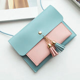 Women Mini Crossbody Bag PU Leather Shoulder Bag Coin Phone Holder