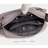 Women's Small Shoulder Bag Zipper Phone Purse Wallet