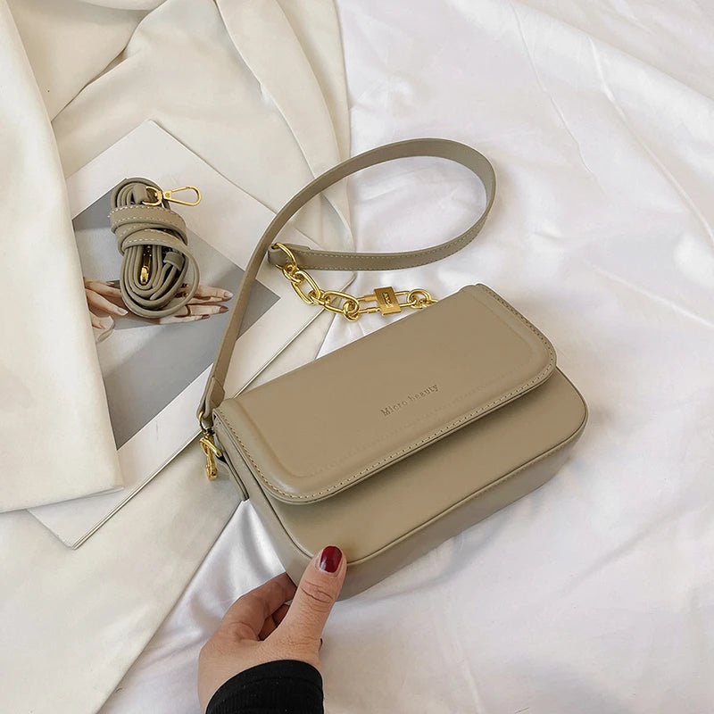 High PU Leather Shoulder Bag Envelope Handbags Crossbody Bags