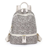 Women Small Backpack Female Shoulder Bag String Ladies Rucksack Leather