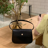 Retro PU Leather Small Square Shoulder Bag for Women