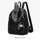 Women Travel Backpack Large Capacity Female Shoulder Bag Soft Rucksack Oxford