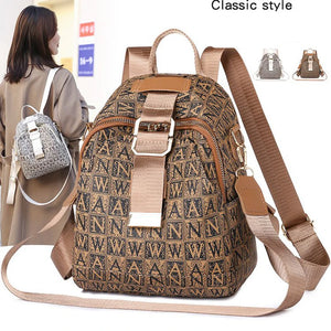 Women Travel PU Backpack Large Capacity Female Shoulder Bag For Teenagers