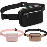 Women Waist Bags Fanny Pack Zipper Chest Bag Outdoor Sports Crossbody Bags