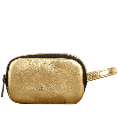 Women Leather Car Key Case Zipper Wallet