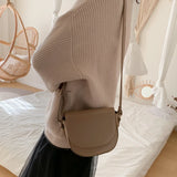 Small Crossbody Shoulder Bag Flap Tote Handbag for Women