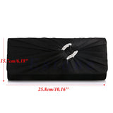 Women's Bridal Rhinestone Chain Clutch Bag