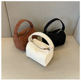 Women's Corduroy Bag Shoulder Messenger Boston Tote Crossbody Bag