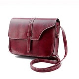 Vintage Crossbody Bag Small Shoulder Bag Nubuck Leather Women Bag