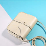 Vintage Crossbody Bag Small Shoulder Bag Nubuck Leather Women Bag