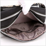 Women's Nylon Print Shoulder Messenger Bags Lovely Small Square Bags