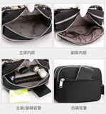 Women's Nylon Print Shoulder Messenger Bags Lovely Small Square Bags
