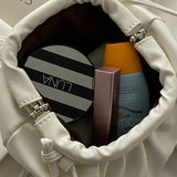 Orange Shoulder Bag Evening Clutch Mini Cloud Bags