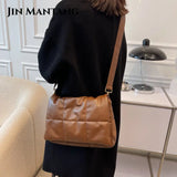 Women's Quilted Leather Crossbody Bag for Spring