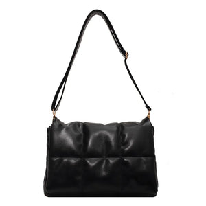 Women's Quilted Leather Crossbody Bag for Spring