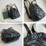Women's Winter Striped Backpack for School Teenagers