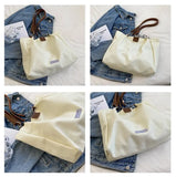 PU Leather Tote Bags for Women - Large Capacity Handbags