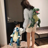 Creative 3D Dinosaur Backpack Plush Bag for Kids