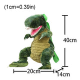 Creative 3D Dinosaur Backpack Plush Bag for Kids