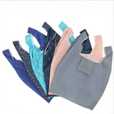 Green Shopping Bag Tote Folding Pouch Handbag