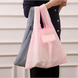 Green Shopping Bag Tote Folding Pouch Handbag