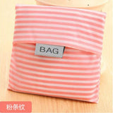 Green Shopping Bag Tote Folding Pouch Handbag