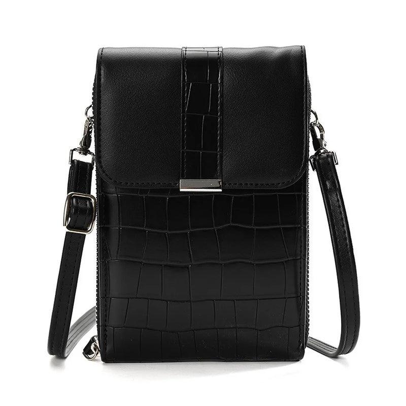 Crocodile Pattern Mini Phone Bag Wallet Purse