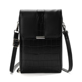 Crocodile Pattern Mini Phone Bag Wallet Purse