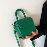 Solid Handheld Small Square Bag for Children