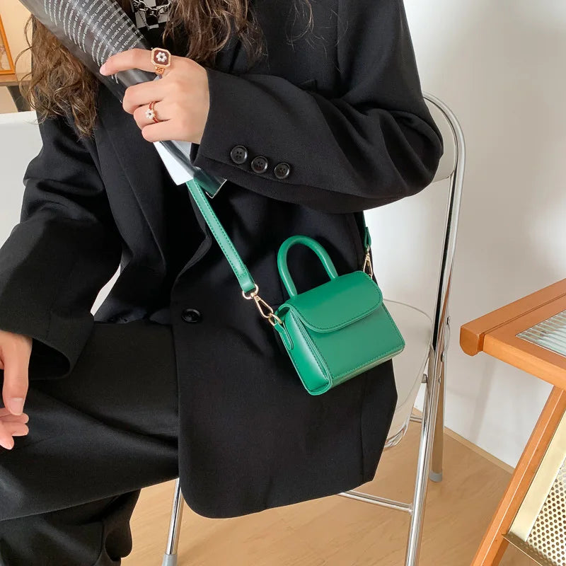 Solid Handheld Small Square Bag for Children