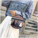 National Sugaret Small Round Bag Girl Chain Handheld