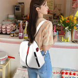Stylish PU Leather Ladies Backpack Shoulder Bag