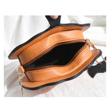 Small Shoulder Bag Women Crossbody Chain Pumpkin PU Leather Purse Halloween