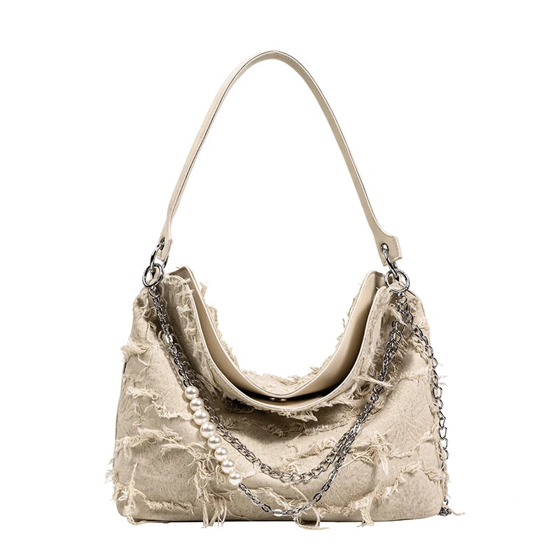 Women Shoulder Bags Casual Tote Handbag Large Capacity Party Pockets