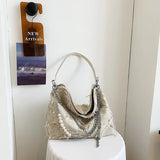 Women Shoulder Bags Casual Tote Handbag Large Capacity Party Pockets