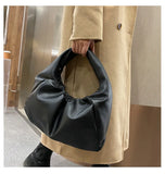 Soft Pu Leather Shoulder Bag for Women Tote Handbag