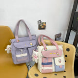 Female Casual Nylon Shoulder Bag Woman's Diagonal Straddle Totes